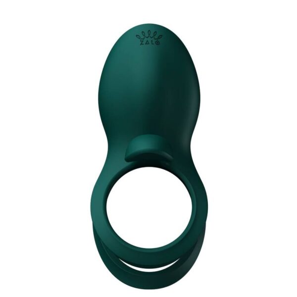 Zalo Bayek — Vibrating Cock Ring, App-Controlled, Green — App-Controlled Sex Toys — view 4
