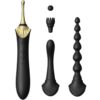 Zalo Bess 2 — Clitoral Vibrator, Heated, Black — Clitoral Stimulators