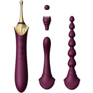Zalo Bess 2 — Clitoral Vibrator, Heated, Purple — Clitoral Stimulators