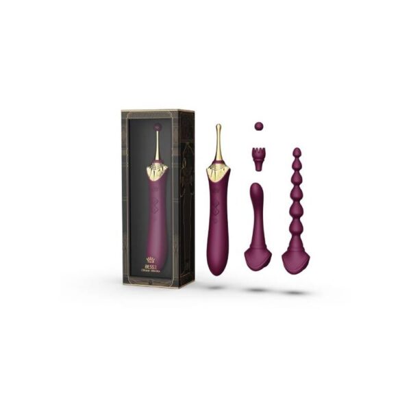 Zalo Bess 2 — Clitoral Vibrator, Heated, Purple — Clitoral Stimulators — view 2