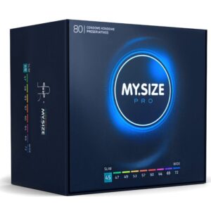 My Size Pro 45 — Snug Fit Condoms, 80 Pack — Bulk Condom Packs — view 2