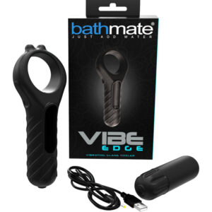 Bathmate Vibe Edge — Penis Vibrator, Silicone — Male Masturbators