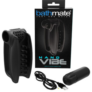 Bathmate Hand Vibe — Penis Vibrator, Silicone — Male Masturbators