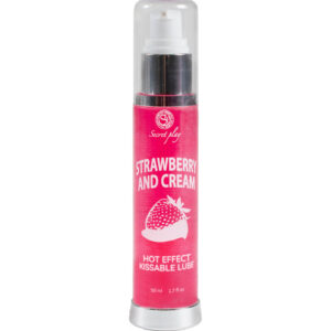 Secretplay Strawberries and Cream — Warming Lube, 50 ml — Flavored Lubricants