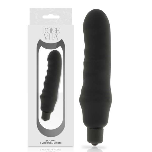 Dolce Vita Genius — Vibrator, Waterproof, Black — Classic Vibrators — view 4
