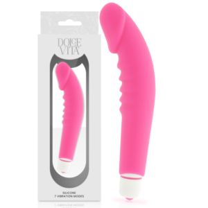 Dolce Vita Pleasure — Realistic Vibrator, Waterproof, Pink — Classic Vibrators — view 2