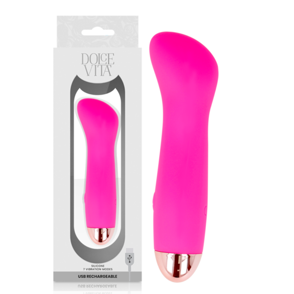Dolce Vita One — G-Spot Vibrator, Rechargeable, Pink — Classic Vibrators — view 5