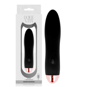 Dolce Vita Four — Vibrator, Rechargeable, Black — Classic Vibrators — view 4