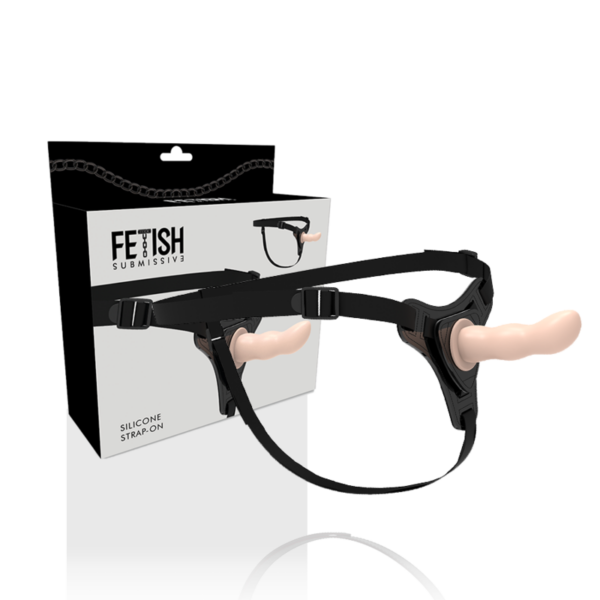 Fetish Submissive G-Spot — Strap-On, Silicone, 12.5 cm, Flesh — Non-Vibrating Harnesses — view 3