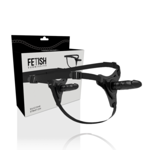 Fetish Submissive Realistic — Strap-On, Silicone, 15 cm, Black — Non-Vibrating Harnesses — view 2