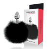 Darkness — Tail Butt Plug, 7 cm, Black — Anal