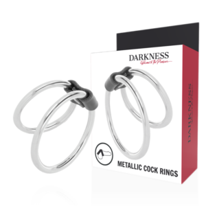 Darkness Double — Cock Ring, Metal — Classic Cock Rings