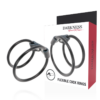 Darkness Double — Cock Ring, Leather and Rubber — Classic Cock Rings