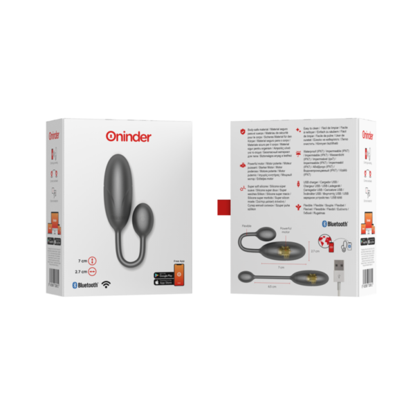Oninder Denver — Vibrating Egg, App-Controlled — App-Controlled Sex Toys — view 3