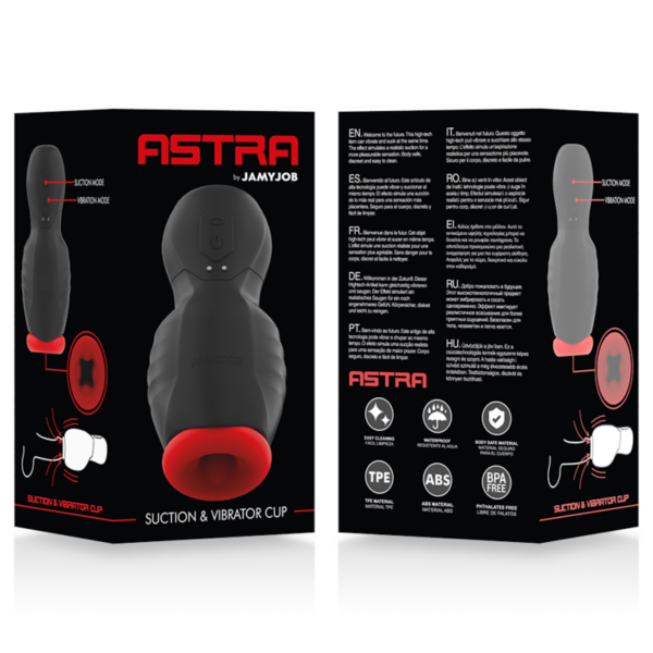 Jamyjob Astra — Vibrating Masturbator, Hands-Free — Automatic Masturbators — view 5