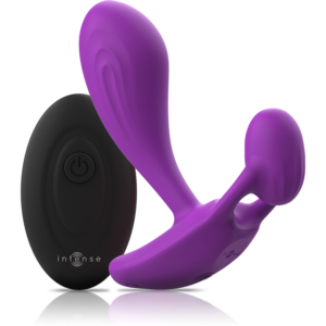 Intense Shelly — Vibrating Butt Plug, Remote Control, Purple — Anal — view 4