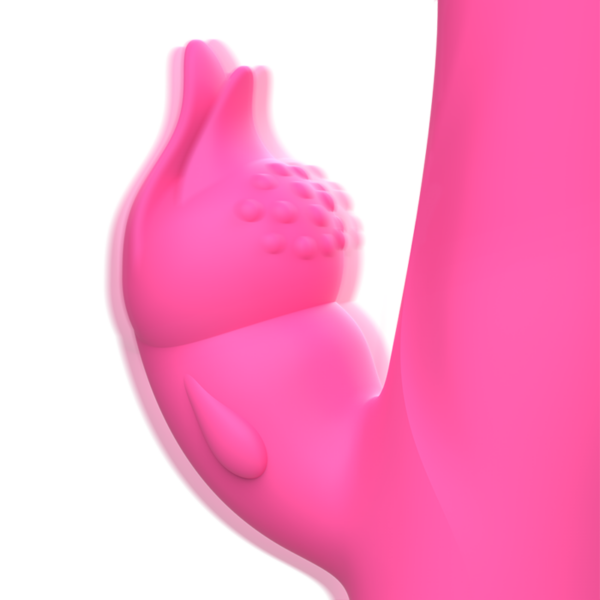 Intense Julio — Rabbit Vibrator, Suction Cup, Pink — Rabbit Vibrators — view 5