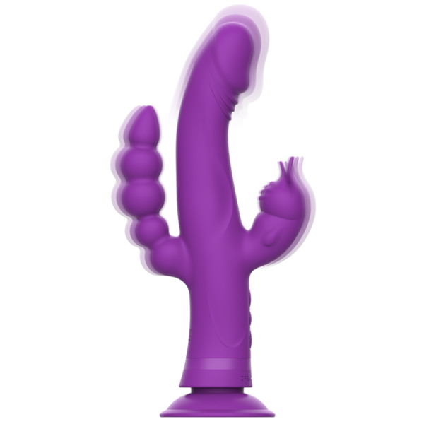 Intense Casanova — Rabbit Vibrator, Suction Cup, Purple — Rabbit Vibrators — view 6