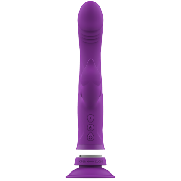 Intense Casanova — Rabbit Vibrator, Suction Cup, Purple — Rabbit Vibrators — view 3