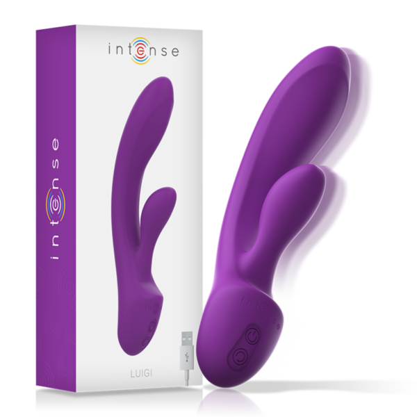 Intense Luigi — Rabbit Vibrator, Rechargeable, Purple — Rabbit Vibrators