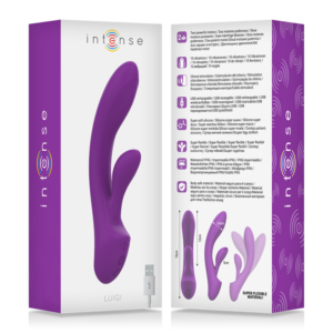 Intense Luigi — Rabbit Vibrator, Rechargeable, Purple — Rabbit Vibrators — view 2