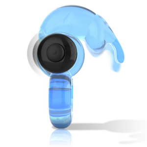 Intense Fry — Vibrating Cock Ring, Waterproof, Blue — Cock Rings — view 4