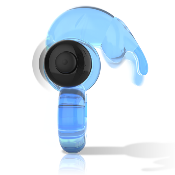 Intense Fry — Vibrating Cock Ring, Waterproof, Blue — Cock Rings — view 4