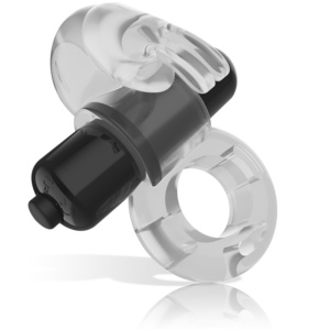 Intense Fry — Vibrating Cock Ring, Waterproof, Transparent — Cock Rings — view 2