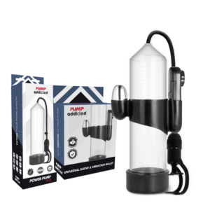 Pump Addicted Rx5 — Vibrating Penis Pump, Transparent — Penis Pumps — view 2