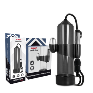 Pump Addicted Rx5 — Vibrating Penis Pump, Black — Penis Pumps — view 2