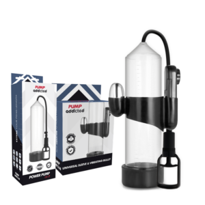 Pump Addicted Rx7 — Vibrating Penis Pump, Transparent — Penis Pumps — view 2