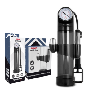 Pump Addicted Rx9 — Vibrating Penis Pump, Black — Penis Pumps — view 2