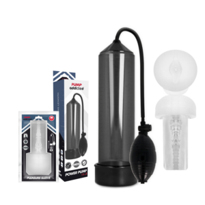 Pump Addicted Rx3 — Penis Pump, Pleasure Sleeve, Black — Penis Pumps — view 2