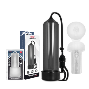 Pump Addicted Rx5 — Penis Pump, Pleasure Sleeve, Black — Penis Pumps — view 2