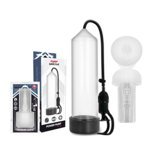 Pump Addicted Rx5 — Penis Pump, Pleasure Sleeve, Transparent — Penis Pumps — view 2