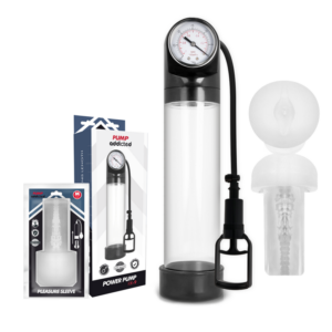 Pump Addicted Rx9 — Penis Pump, Pleasure Sleeve, Transparent — Penis Pumps — view 2
