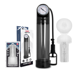 Pump Addicted Rx9 — Penis Pump, Pleasure Sleeve, Black — Penis Pumps — view 2
