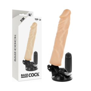 Basecock Speed — Realistic Vibrator, Suction Cup, 21 cm — Realistic Vibrators