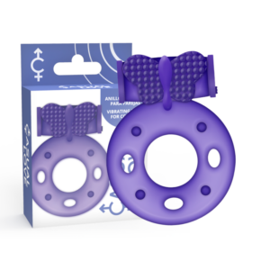 Casual Love 32 — Vibrating Cock Ring, Purple — Cock Rings — view 3