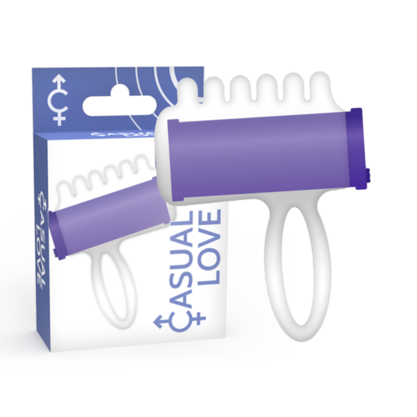 Casual Love Finger Fun — Finger Vibrator, Purple — Finger Vibrators — view 5