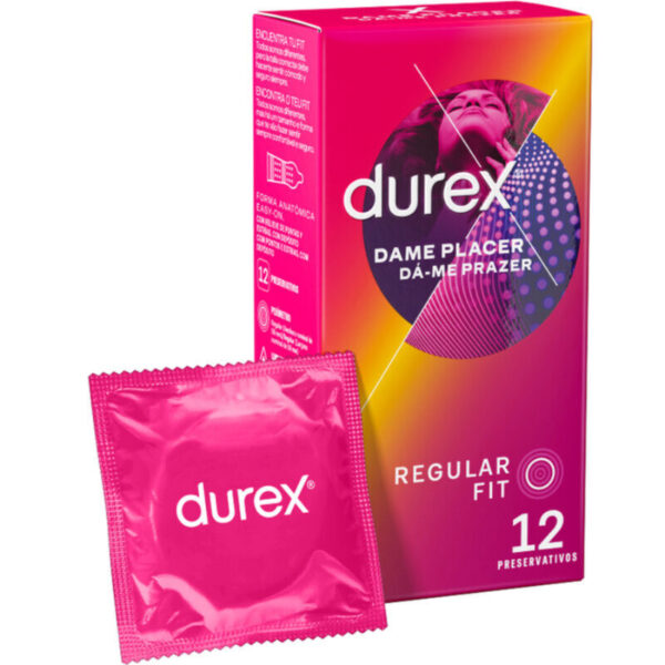 Durex Give Me Pleasure — Textured Condoms, 12 Pack — Condom Multipacks