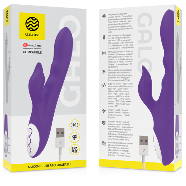 Galatea Galo — Vibrator, Remote Control, Lilac — Couples — view 3
