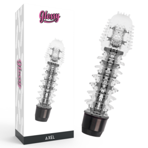 Glossy Axel — Vibrator, Waterproof, Black — Classic Vibrators