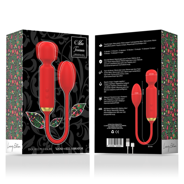 Mia Toscana — Wand Massager, Vibrating Egg — Clitoral Stimulators — view 6