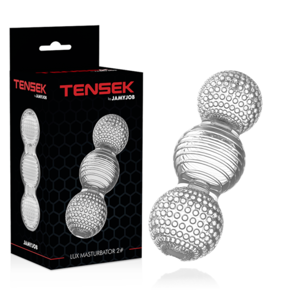 Jamyjob Extreme Tensek 2 — Male Masturbator, Clear — Male Masturbators — view 2
