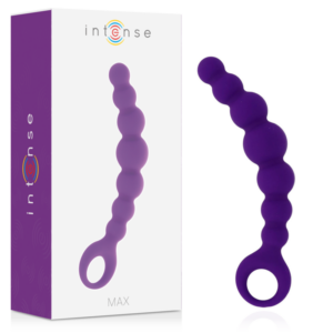 Intense Max — Anal Beads, Silicone, Lilac