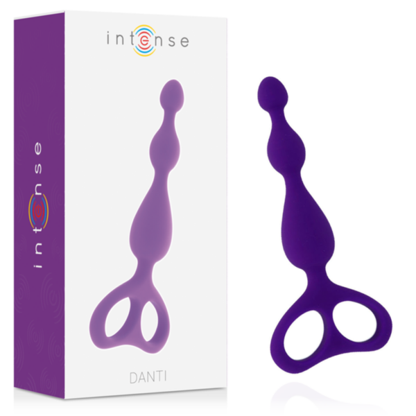 Intense Danti — Anal Beads, Silicone, Lilac