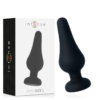 Intense Pipo — Butt Plug, Silicone, 13 cm, Black — Anal