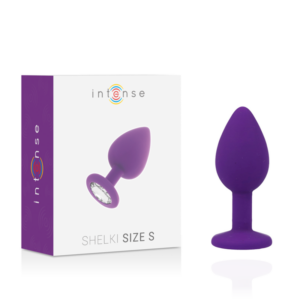Intense Shelki — Butt Plug, Silicone, 7.2 cm, Lilac — Anal — view 2