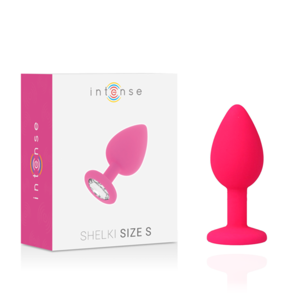Intense Shelki — Butt Plug, Silicone, 7.2 cm, Fuchsia — Anal — view 5